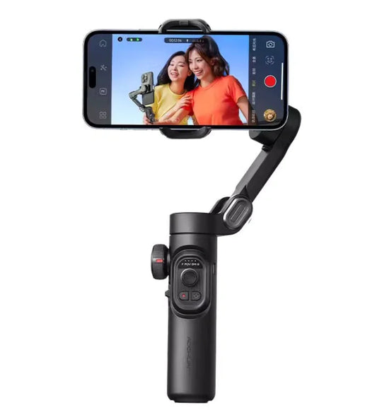 Tri-Axis Smartphone Gimbal with Fill Light
