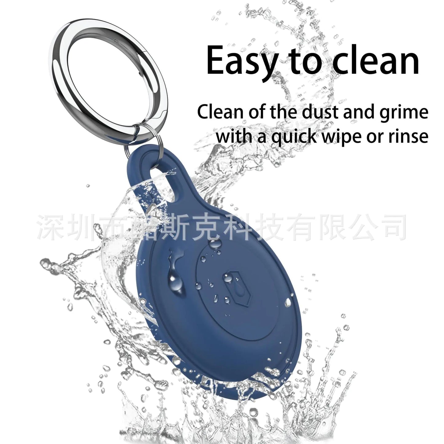 Elegant Silicone AirTag Case