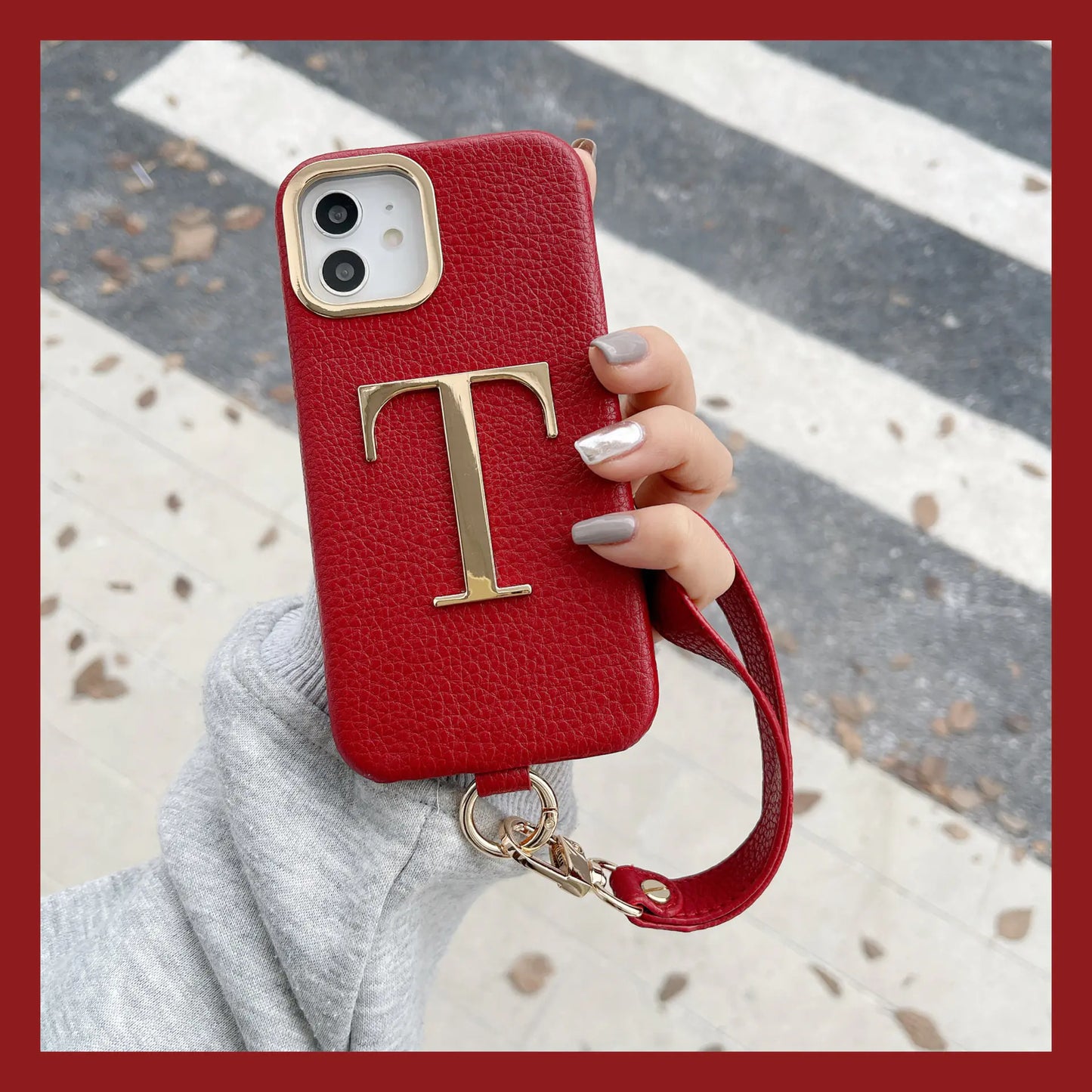 Chic iPhone PU Leather Case