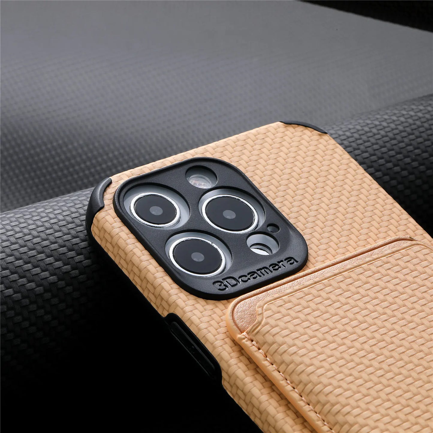 Elegant MagSafe Leather Wallet Case for iPhone 15 Pro