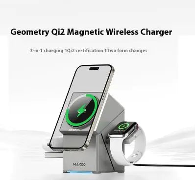 Qi2 Magnetic Rotary Charger