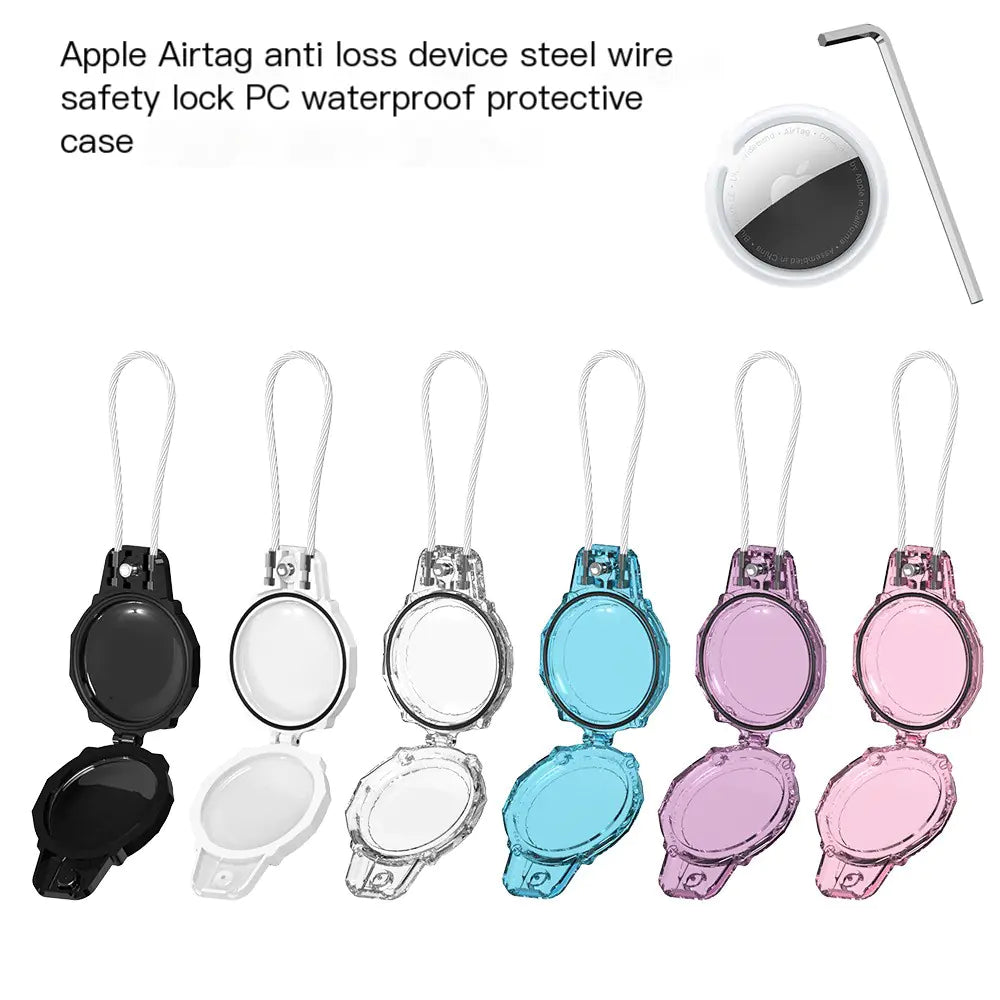 SecureFit AirTag Case with Lock