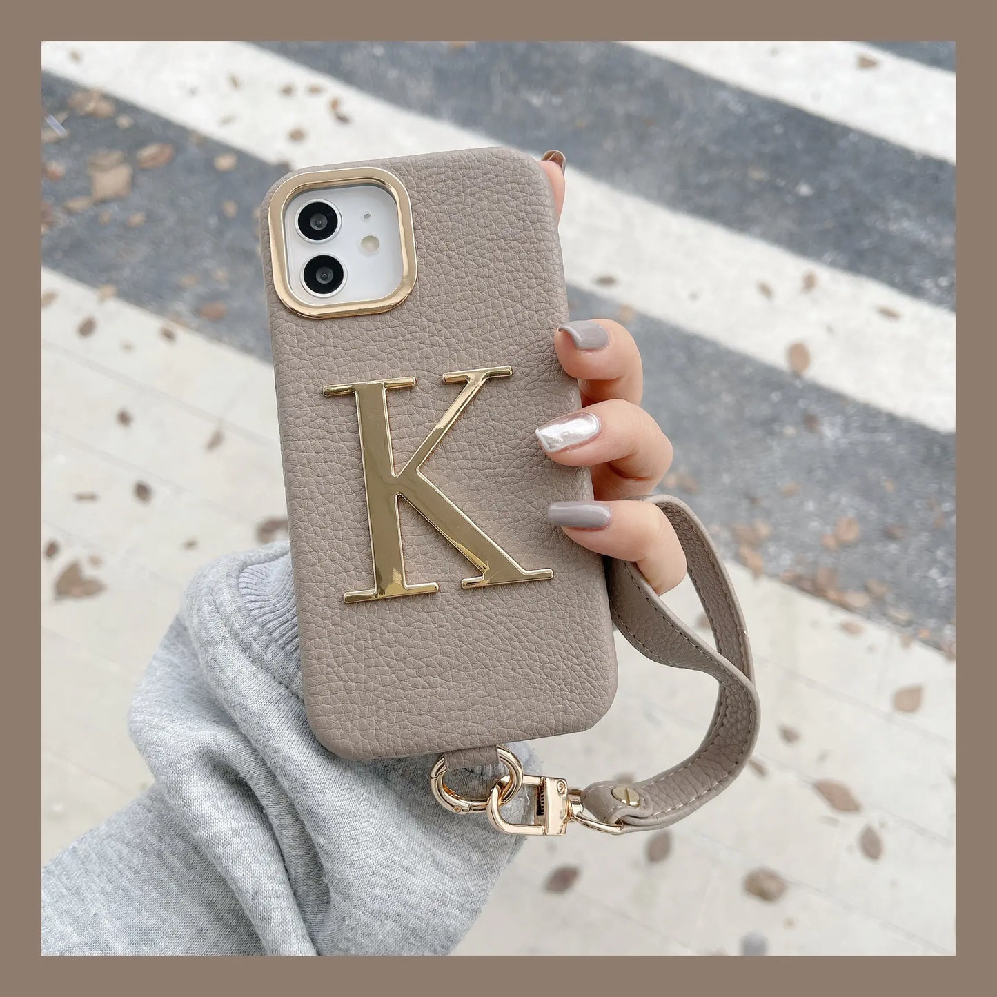Chic iPhone PU Leather Case