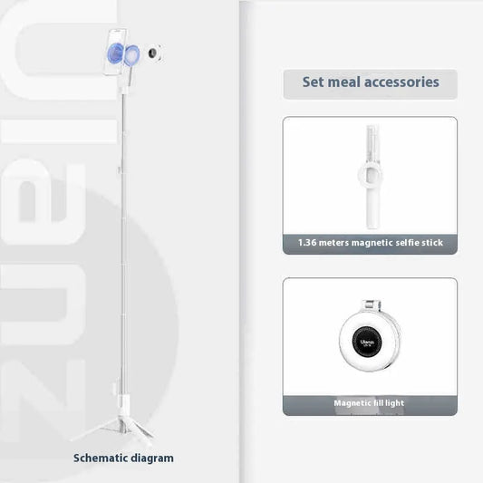 Magnetic Bluetooth Selfie Stick